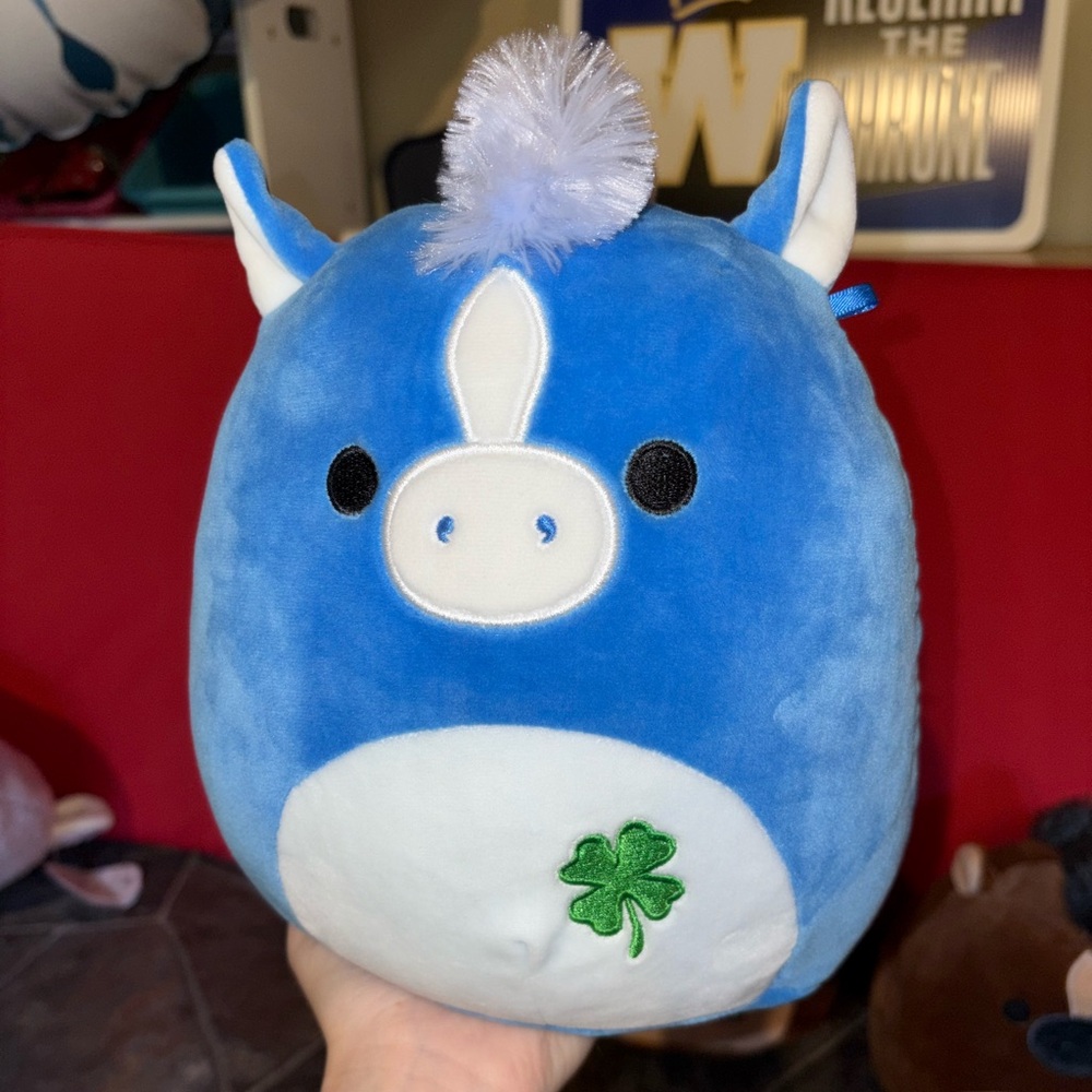 8” paddock the derby horse squishmallow